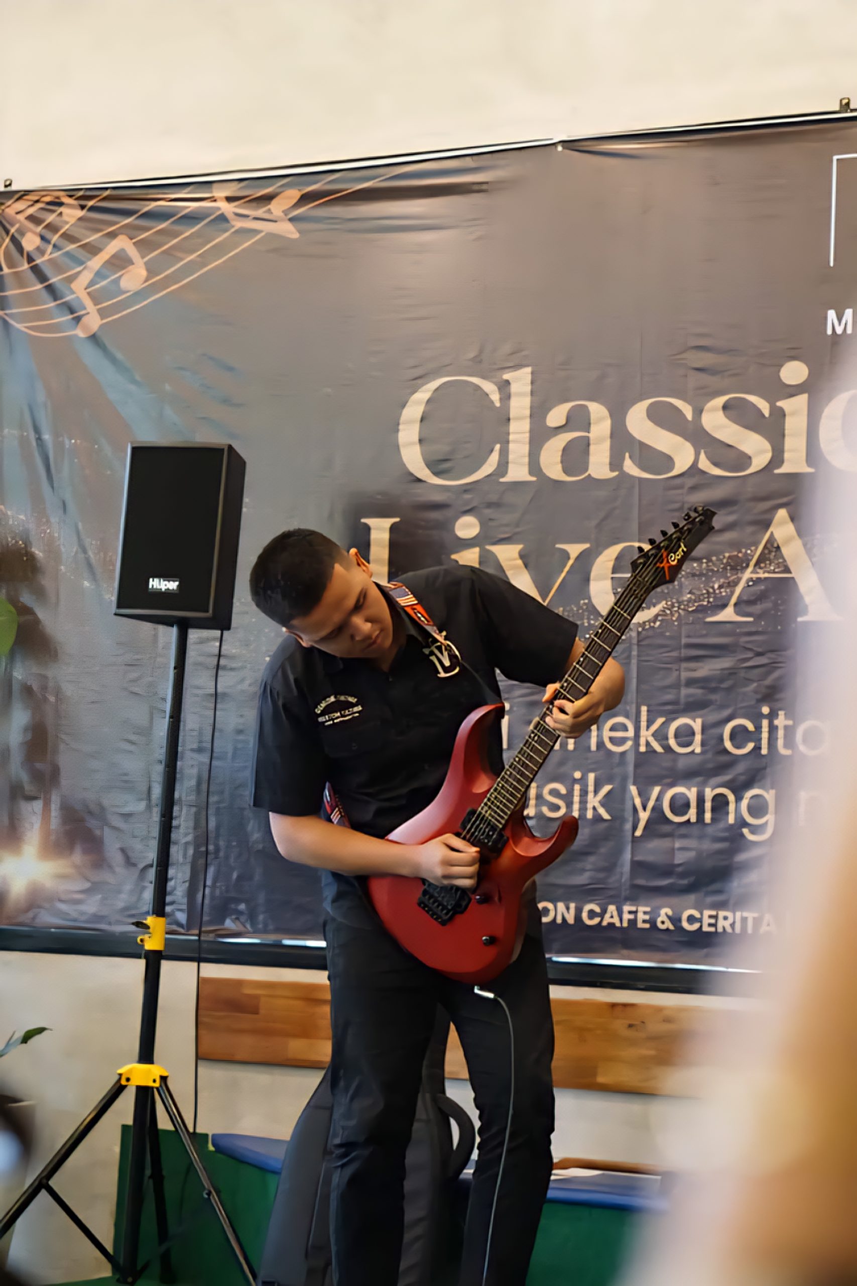 Guitars player